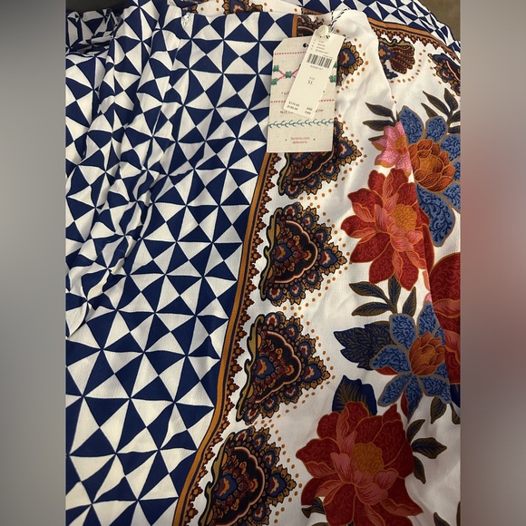 Farm Rio Printed Wide-Leg Pants - Picture 6 of 6